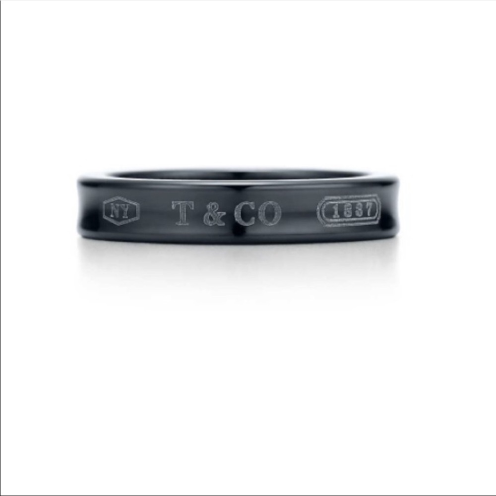 Tiffany Black Titanium Ring